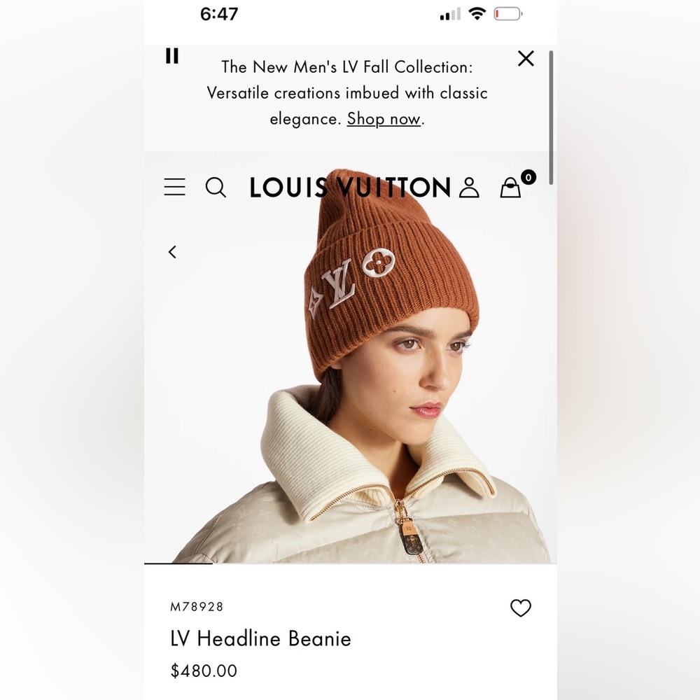 Louis Vuitton LV Hat Beenie